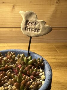 とりの型抜きピック
