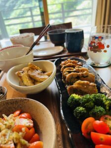 完成した料理