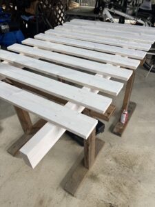 取り付け箇所に並べる